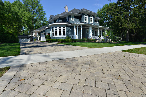 Paver Driveway Replacement in Roanoke, IL
